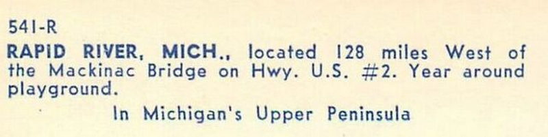 The Gift Shop (Gift Shoppe) - 1964 Postcard